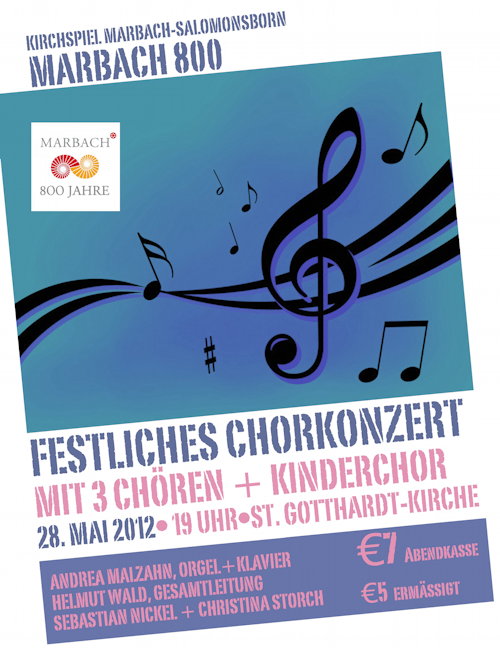 Chorkonzert 2012